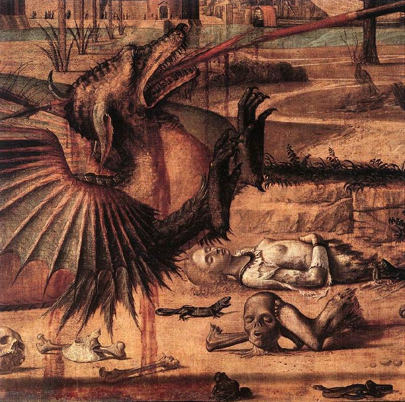 CARPACCIO, Vittore St George and the Dragon (detail)  sdf China oil painting art